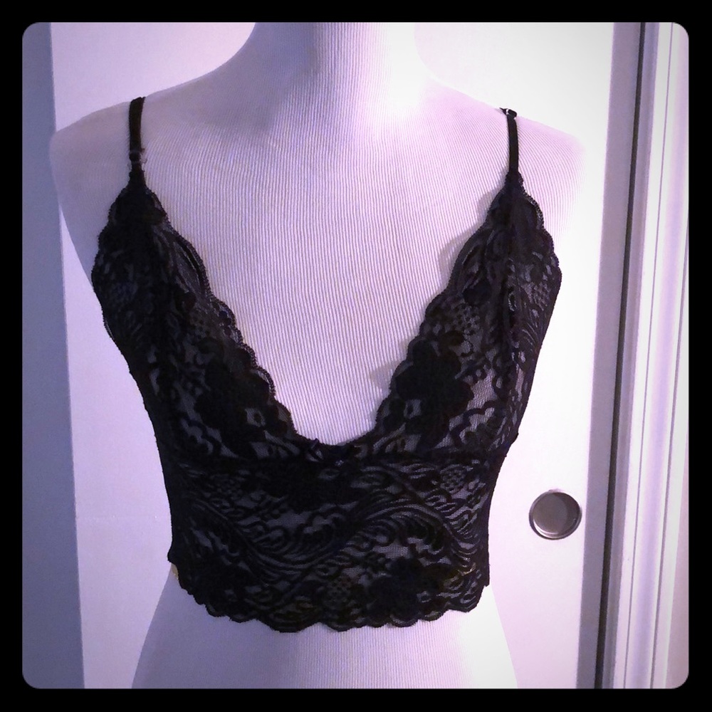 Lace bra let